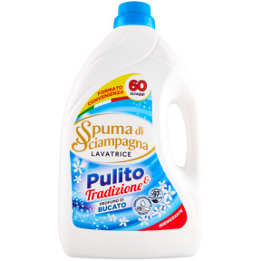 Гель для прання Spuma di Sciampagna Pulito & Tradizione Profumo di Bucato, 60 прань, 3 л 